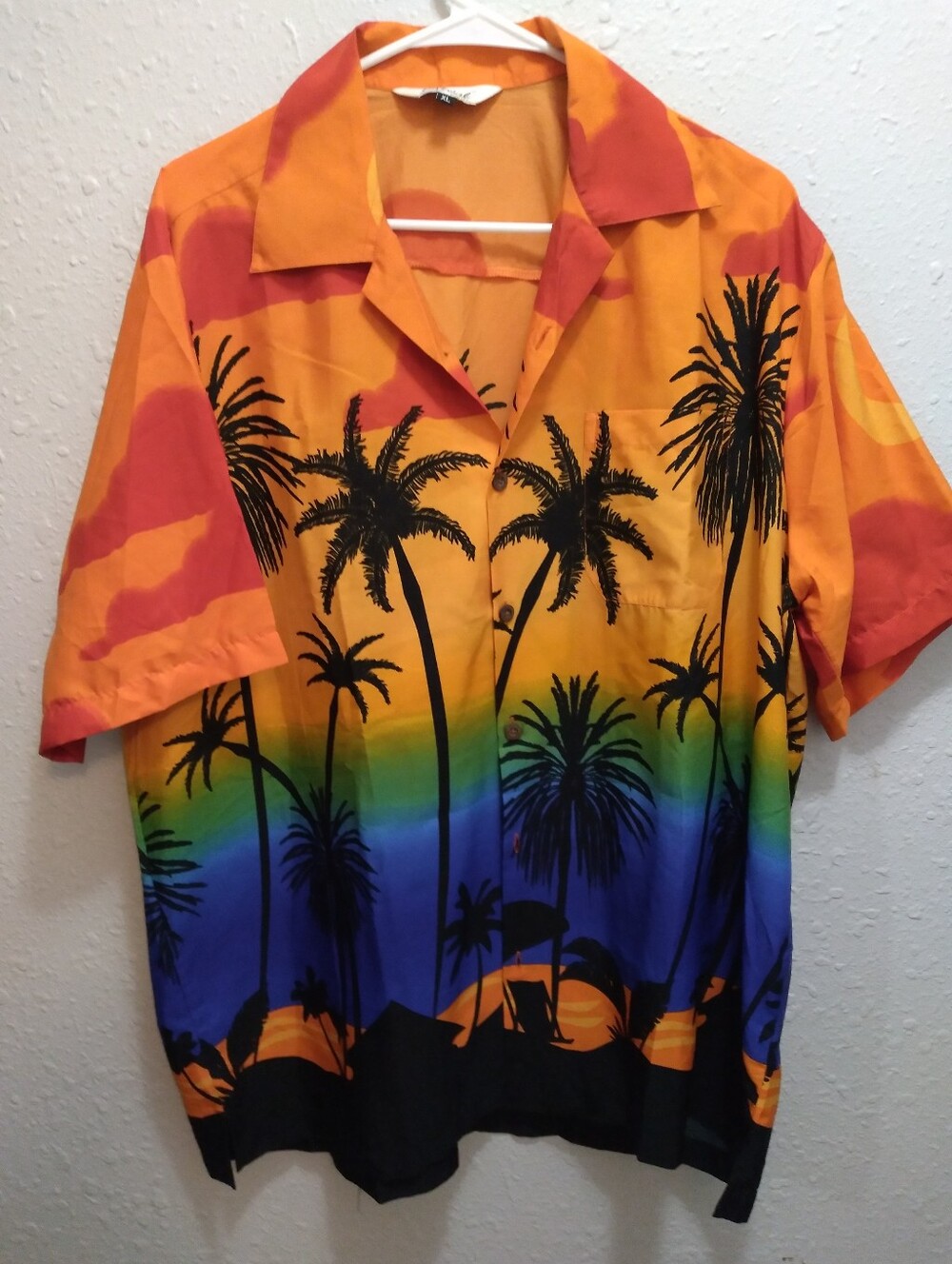 Alvish Mens Hawaiian Shirt